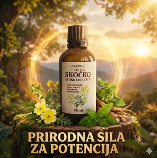 Ekstra  Skočko – Prirodna moḱ za potencija | 50 ml – kapki! 100% PRIRODNO i EFIKASNO!