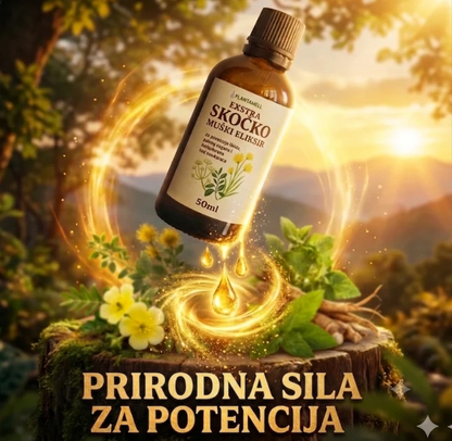 Ekstra  Skočko – Prirodna moḱ za potencija | 50 ml – kapki! 100% PRIRODNO i EFIKASNO!